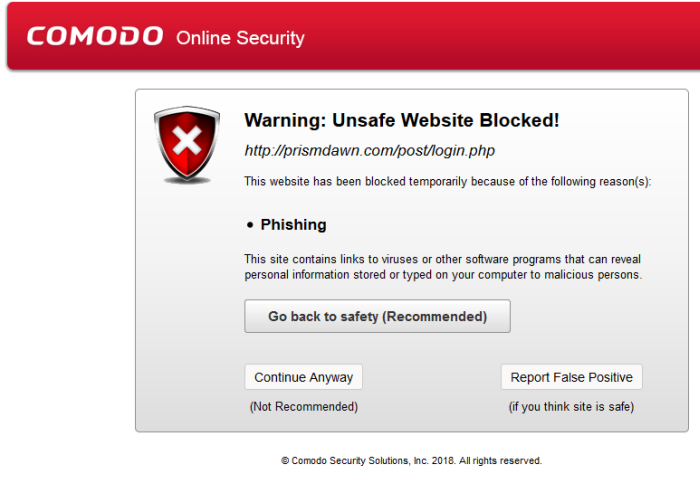 Comodo secure websites will not load Comodo secure websites will not load algosec fortinet